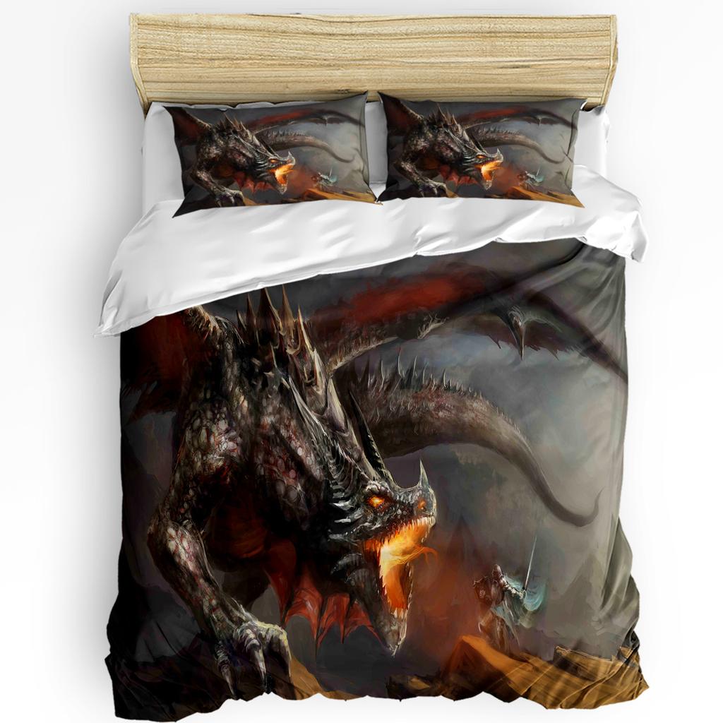 Средневековый Постельный Комплект Для Спальни Кровать Дом Старый Шотландский Замок Винтажный Стиль Европейский Мидл Пододеяльник Покрывало Наволочка