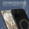 Премиальный чехол-книжка из ПУ-кожи с магнитной подставкой-кольцом для Xiaomi Redmi A7 Pro, POCO C81 Pro, Бизнес-стиль, Защитная крышка