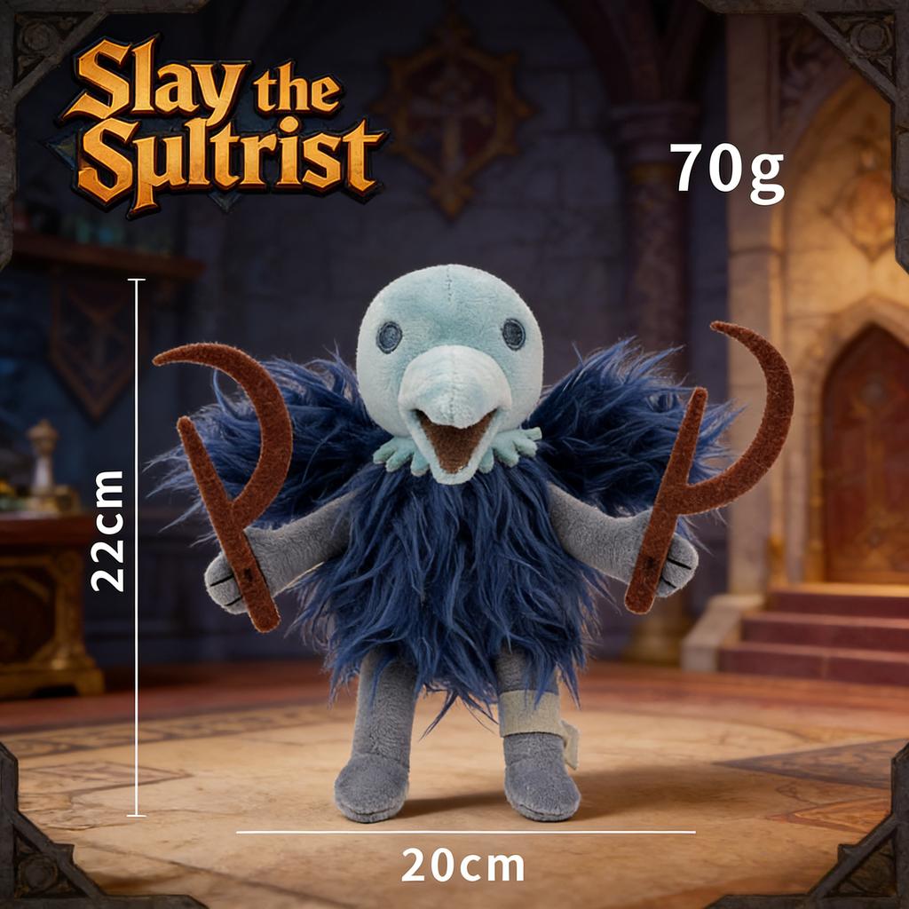 22 см Плюшевые игрушки Slay The Spire Культист Detroit: Become Human Карточная игра Мягкие набивные куклы Подушка-животное Поклонники Подарок на день рождения