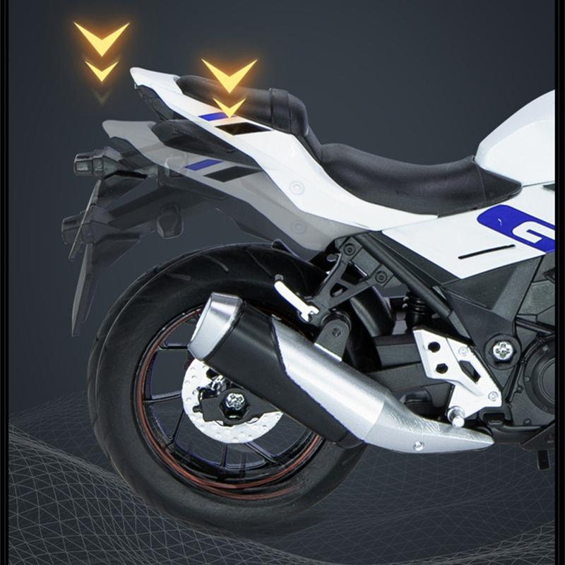 1/12 Suzuki GSX-250R Alloy Racing Мотоцикл Модель Моделирование Литой Металлический Мотоцикл Соревнование Модель Коллекционная Игрушка Подарок Детям