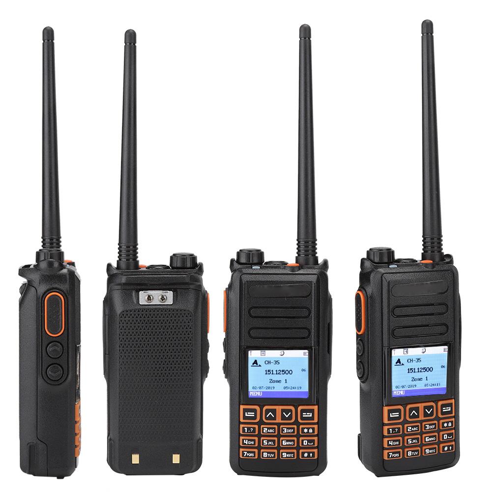 Для Baofeng DM-X двухдиапазонная двухсторонняя радиостанция с большим светодиодным экраном и GPS