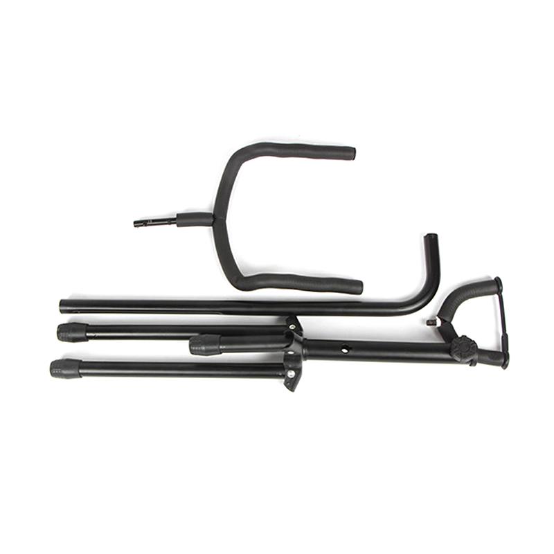 Черная напольная подставка для гитары из алюминиевого сплава со стабильным держателем штатива для бас-гитары акустической электрогитары