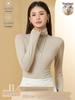 Women's Turtleneck Base Layer: Tencel Wool, Slim Fit, High Elasticity, Long Sleeve, Warm Autumn-Winter Top