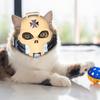 Кошачий шлем, Маска кота в стиле инспирации, Научно-фантастический шлем для питомца для косплея, Регулируемый легкий костюм для питомца, Хэллоуин, Фото и забавные аксессуары для питомца