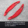For Porsche Panamera Macan Cayenne 911 718 Spyder 918 2pcs ABS Car Steering Wheel Shift Paddle Extension Auto Accessories