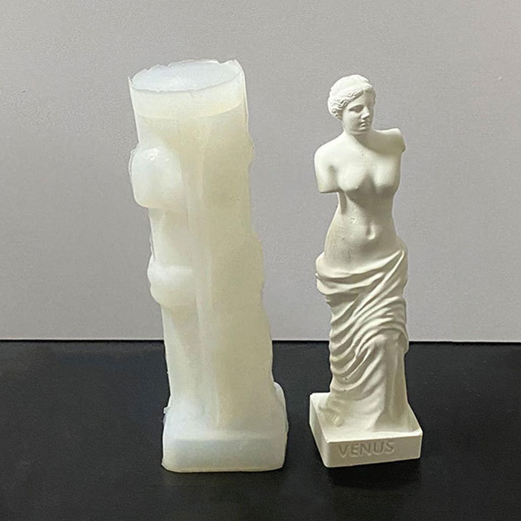 Silicone Crafts Mold Reusable Casting Epoxy Mold 3D Candle Making Geometric Mold Silicone DIY 3D Handicrafts Resin Molds