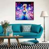 5D DIY Diamond Painting Decorative Elsa and Butterfly Full Round Drill Scenery Diamond Embroidery Cross Stitch Kits Home Decor Gift