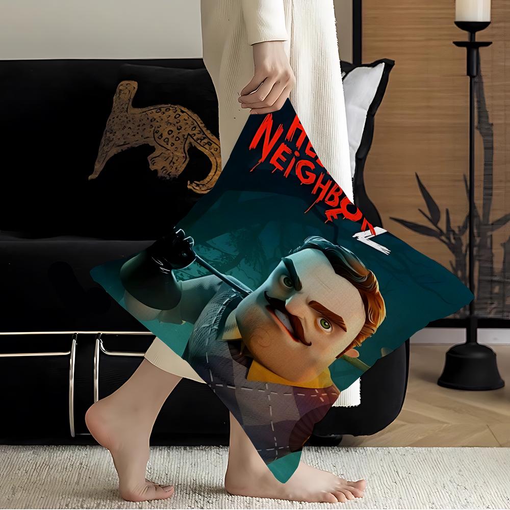 Game HELLO N-NEIGHBOR Pillow Gift Home Office Decoration Pillow Bedroom Sofa Car Cushion CoverPillow Case