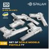Sparrach Tokarev TT Pistol Resin Kit SPU18035 1/35 5-Piece (Military)