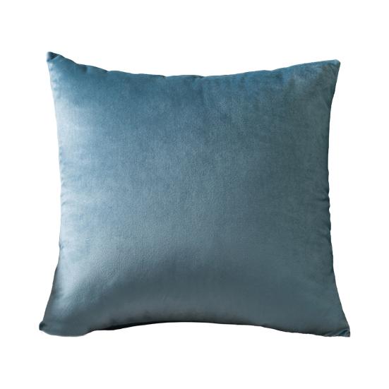 Solid Color Velvet Pillow Cover, Soft Plush Throw Pillow Case, 17.7x17.7 Inch Smooth Velvet Cushion Cover for Sofa, Bed, Office, Cozy Home Decor