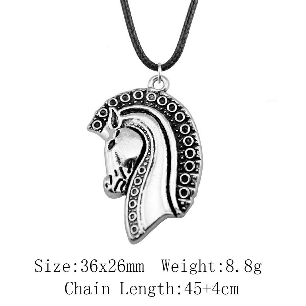 Новинки Чокеры Ожерелья Для Женщин Ожерелье С Слоном И Лошадью Кожаная Цепочка 45см Сувенирные Подвески На Шею