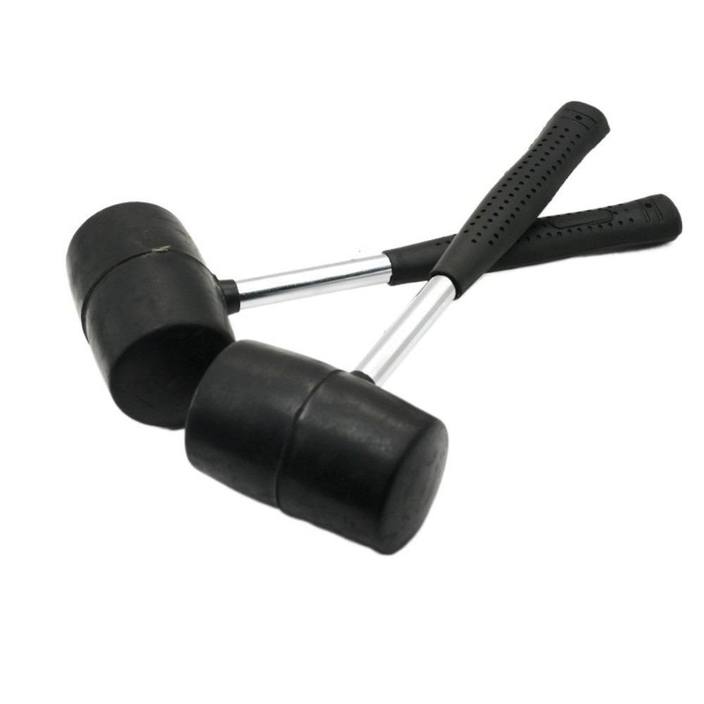 Double Head Rubber Hammer Soft Blow Beating Hammer Durable Floor Tile Hammer  Home Improvement