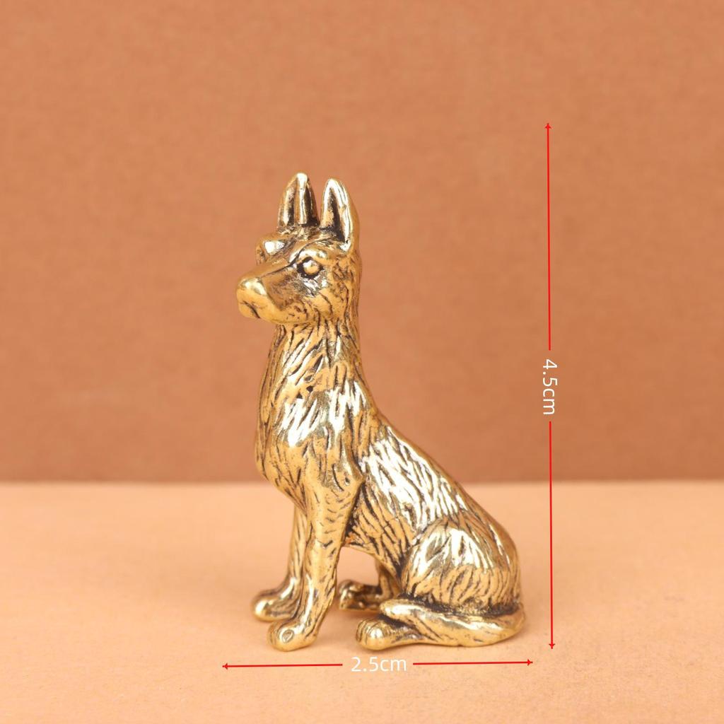 Набор из двенадцати латунных и медных ручной работы ornaments со знаками зодиака: Крыса, Бык, Тигр, Кролик, Дракон, Змея, Лошадь, Овца, Обезьяна, Петух, Собака, Свинья.