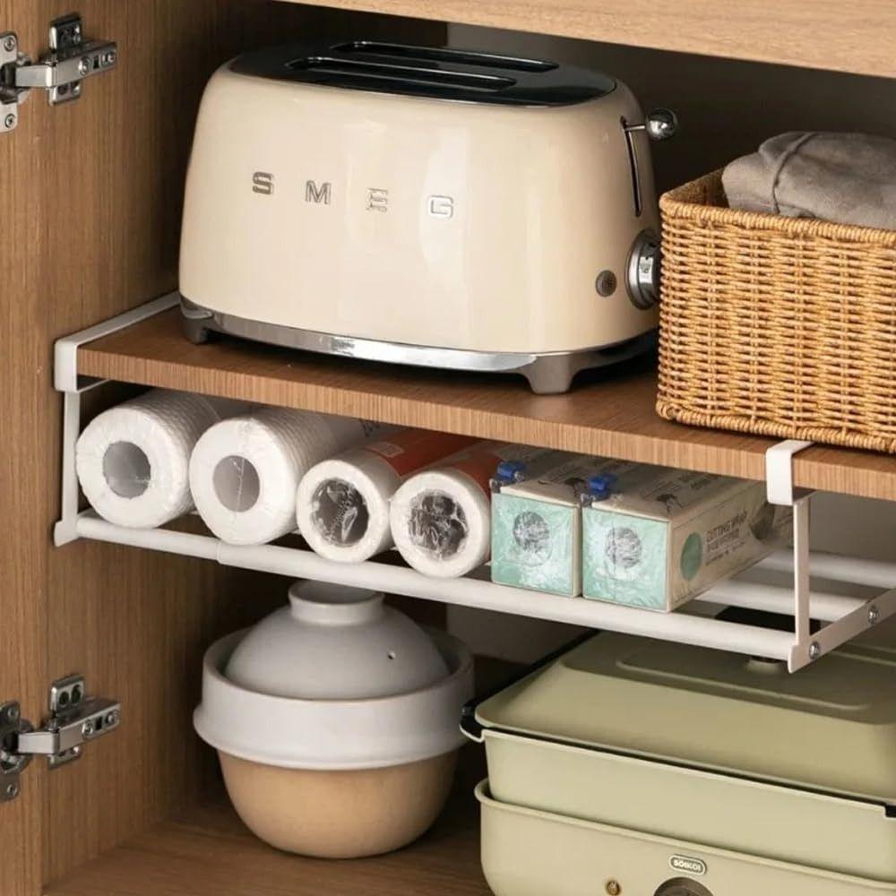 Space-saving Retractable Shoe Cabinet Under Hanging Hanging Basket Shoe Tray Wall Wardrobe