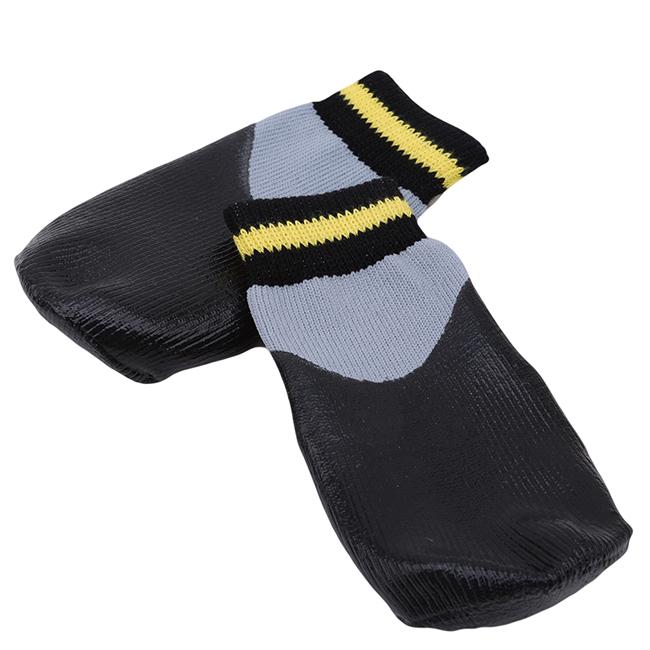 Уличные носки для собак, непромокаемые, износостойкие, нескользящие, водонепроницаемые, эластичные туфли, фиксированные для всех собак