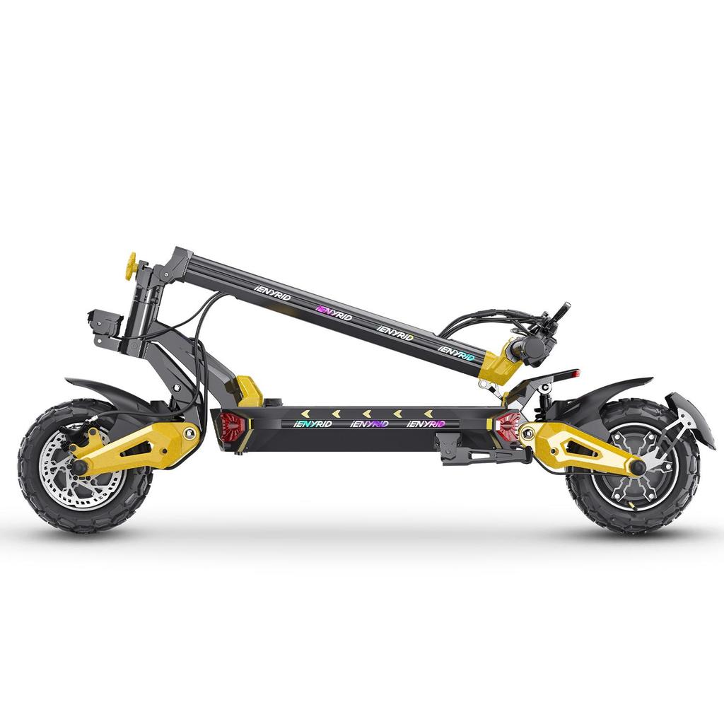 IENYRID IE-ES60 All-Terrain Electric Scooter 1200W*2 Dual Motor 48V23Ah Battery Outdoor EScooter 11 Inch Off-Road Tires Folding E-Scooter
