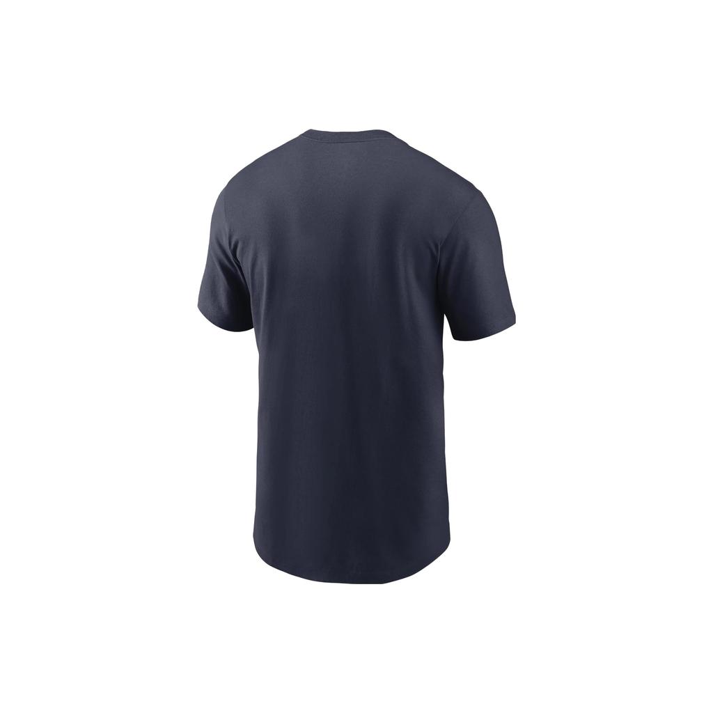 Nike Local Essential NFL New England Patriots Logo Print Crew Neck Training T-Shirt Men T-Shirts Navy-Blue N19941S8K-050