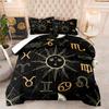 Kemila 3D Постельное белье Пододеяльник и наволочка Постельное белье Солнце и Луна Твин Комплект постельного белья