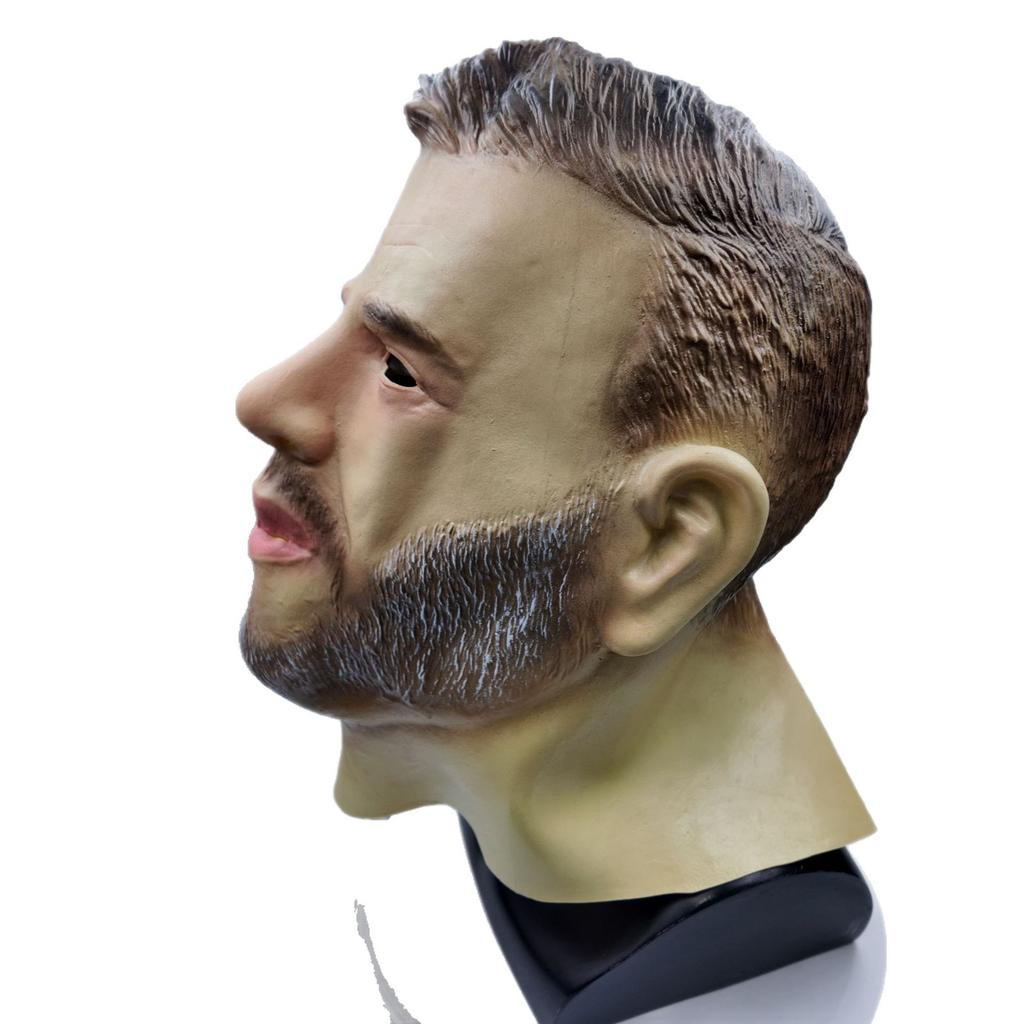 Popular handsome young man headgear character mask, can be labeled and quality inspected