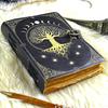 Tree of Life Leather Grimoire Journal:  Book of Shadows