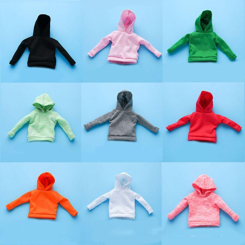 Fashion Doll Sweater Clothes Casual Wears Sport Tops Kids Toys 1/6 Dolls Hoodies  11.5" Doll