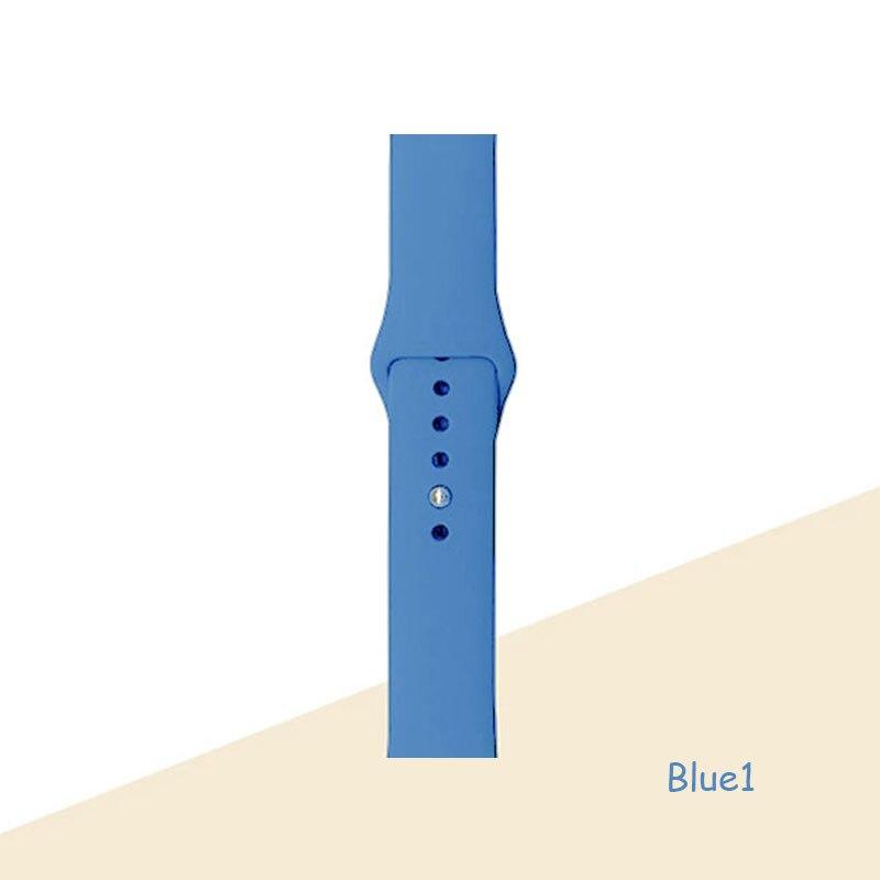 Силиконовый ремешок для браслета Apple Watch 44 мм 40 мм 38 мм 42 мм ремешок для часов Apple Watch Band Correa для Iwatch Series7 6 Se 5 4 3
