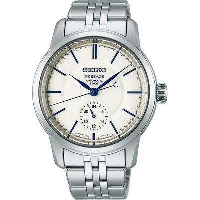 САРТ003 (PRESAGE Craftsmanship Series Aritayaki Dial Mechanical Mens Metal Band) Круглые часы