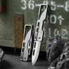 New Mini Titanium Folding Ultra Thin Pocket Women's Keychain Tanto Folding Small Pocket Knife