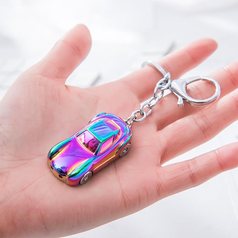 Светящийся брелок из цинкового сплава - Креативный подарок для мужчин и женщин, Милый корейский парный кулон.