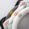 Cat Ears Steering Wheel Sleeve Cat Steering Wheel Cover Car Handle Cover Steering Wheel Protector