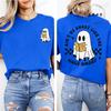 Women No Ghost Like The Holy Ghost Print TShirts Women Tshirt Funny Christian Halloween T Shirt Tshirt Fashion Style Top Tee