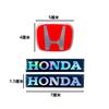 Honda Motorcycle Head Front Windshield Motorcycle Decoration H Letter Logo Electric Vehicle Modification Label Sticker ahx256