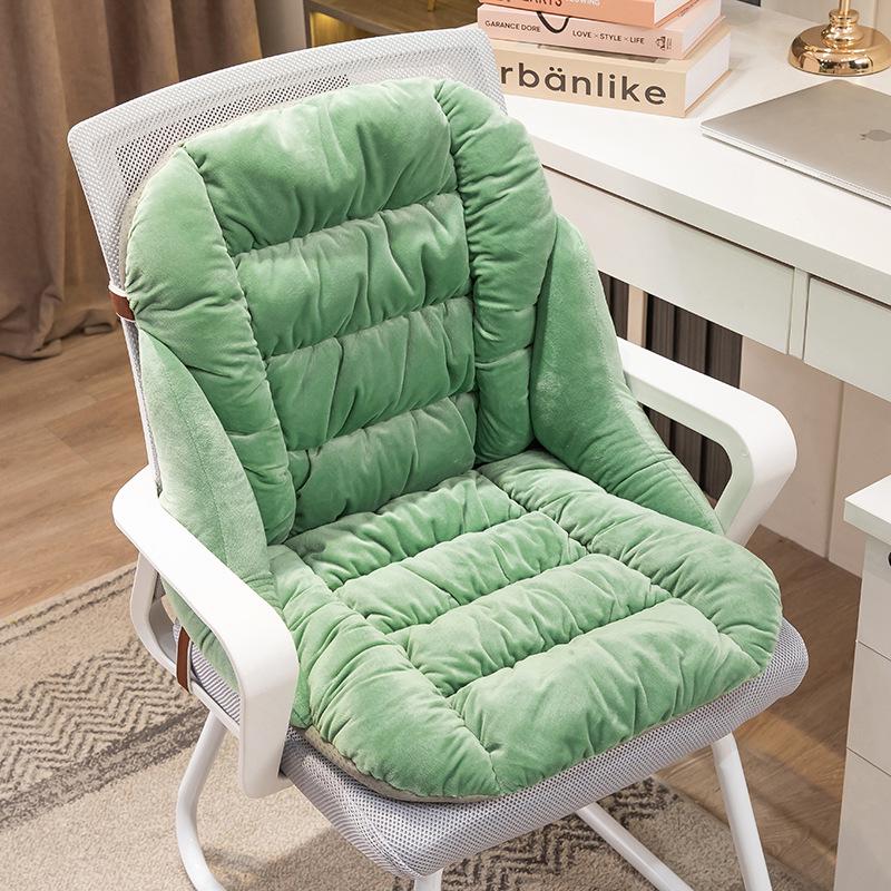 Подогреваемая подушка для офисного кресла со съемной, моющейся спинкой - Идеально для зимнего комфорта