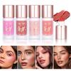 Стойкие водостойкие жидкие румяна в стике с легким мерцающим перламутровым финишем розового цвета