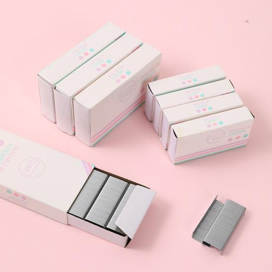 Маленький ручной степлер, степлер на 10-16 листов, с 750 скобами, мини-настольный степлер для офиса, школы, дома, путешествий