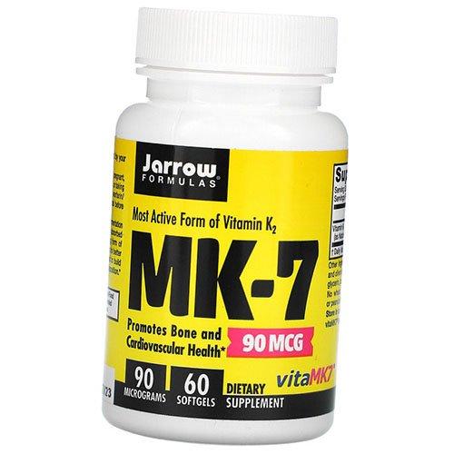 Витамин К2 в форме MK-7, MK-7, Jarrow Formulas 60гелкапс (36345022)