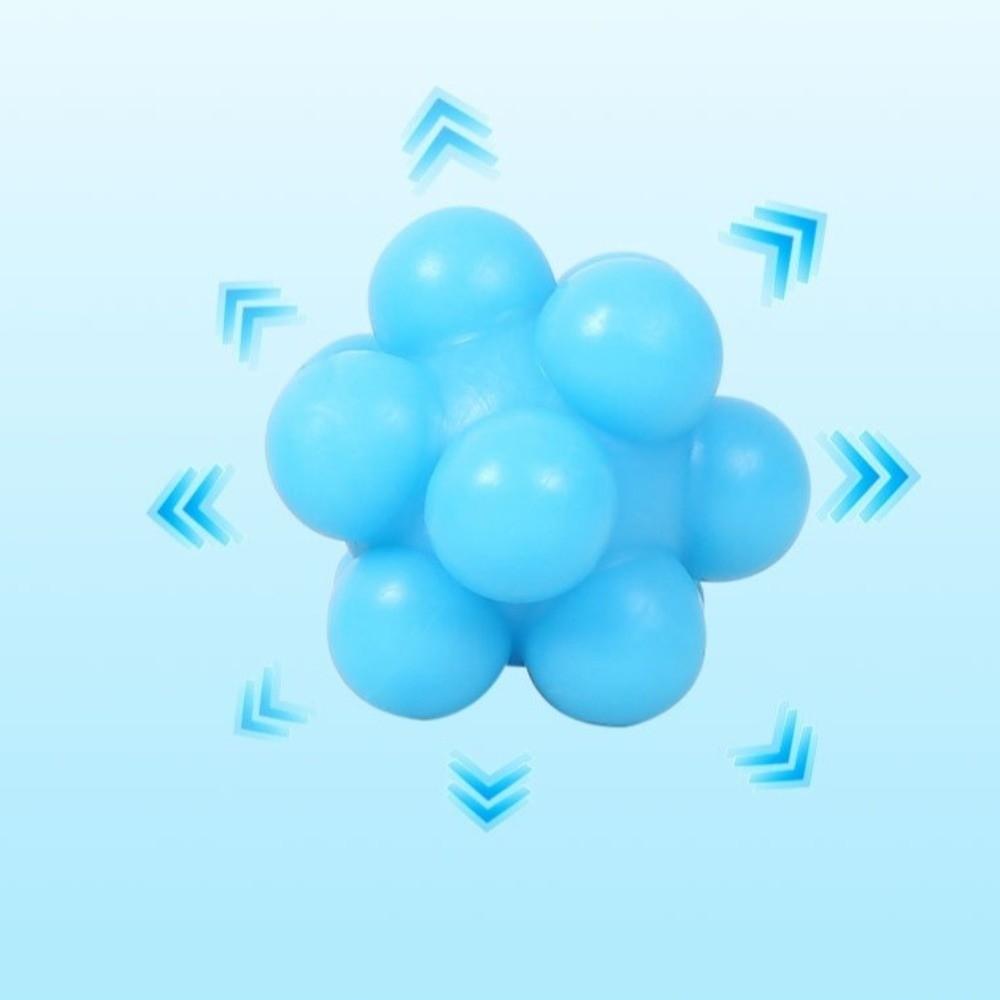 High Elasticity Bouncy Ball Bite-resistant Kitten Toy Durable Interactive Cat Toy Interactive Play