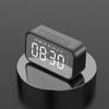 Table Clock Bluetooth Wireless Audio Mini LED Mirror Digital Alarm Clock Temperature Weekend Display Desk Clock
