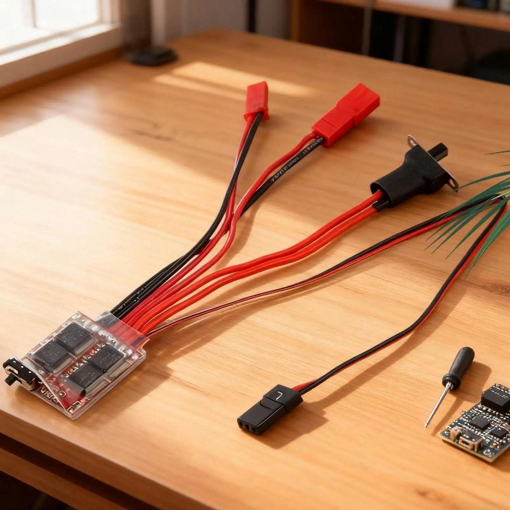 4-8V 2S Electric Speed Controller Brake Function RC Motor Micro ESC Durable 30A Brushed ESC  RC Car