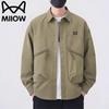 Mao Ren Мужская модная куртка свободного кроя в стиле кэжуал для работы