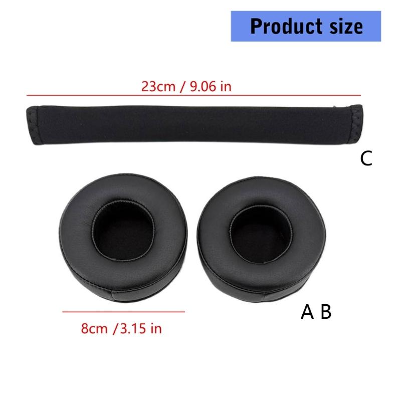 Soft Sponge Ear Cushion Earpads for DT240 Professional Headphone Replacement Head Beam Sleeve Headband Cover