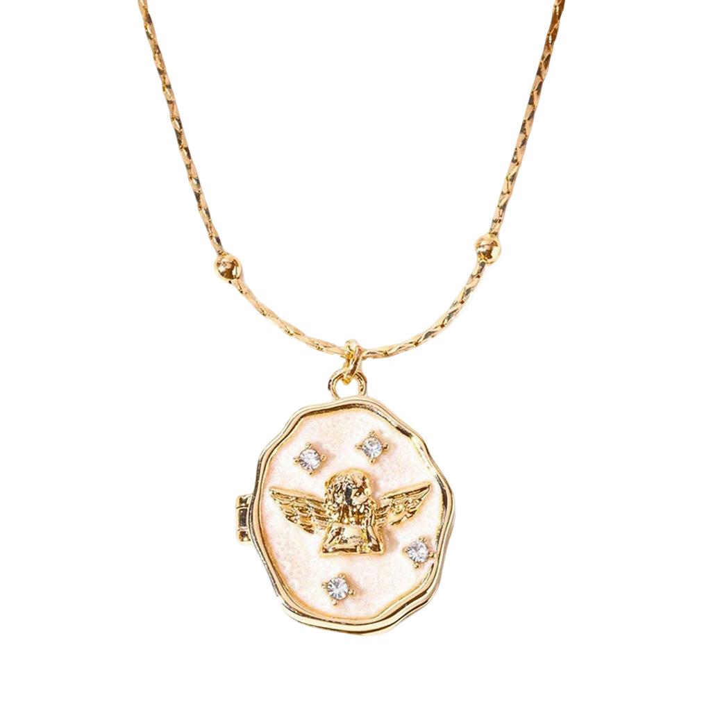 Custom Photo Gold Locket Necklace For Women, Personalized Memorial Gifts For Women Teen Girls Valentine's Day Birthday Anniversary