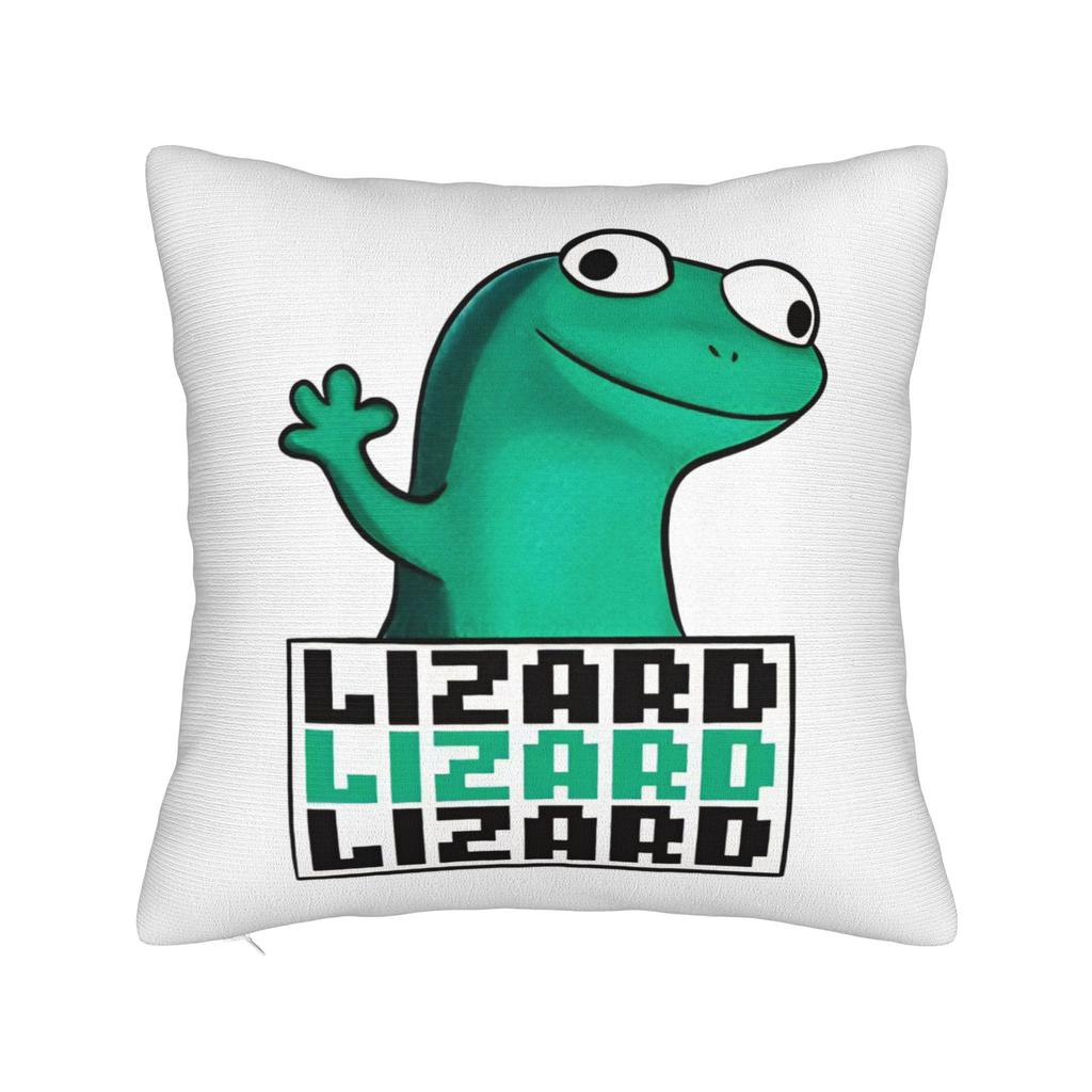 Retro Cartoon Tom Lizard Hoppers Square Pillow Case Cushion Cover Awesome Polyester Decorative Pillowcase for Home x