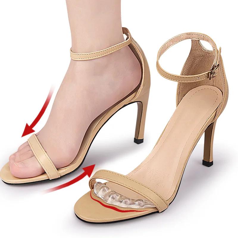 Новые комфортные силиконовые стельки GEL носок стопы нескользящие подушечки женские сандалии обувь стелька для ног амортизация подушечка для обуви уход за ногами