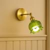 Energy Saving Copper Wall Light Fixtures Up Down Rotate Brass Wall Light Fixture Dining Room