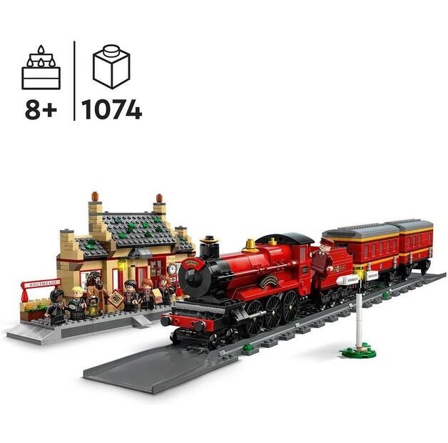 LEGO Harry Potter 76423 Хогвартс-экспресс и станция Хогсмид