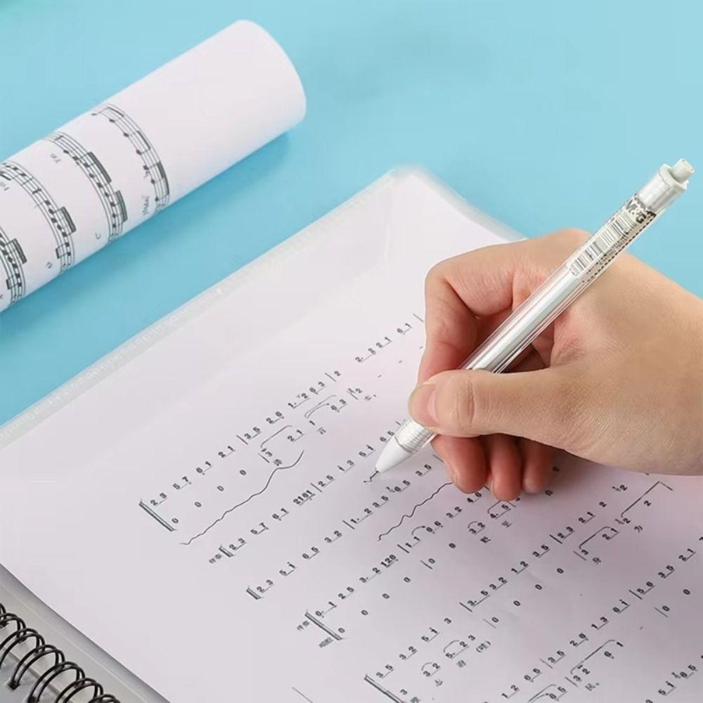40 Pages Music Binder Spiral-Bound Document Folder Document Holder Sheet Music Folder Student