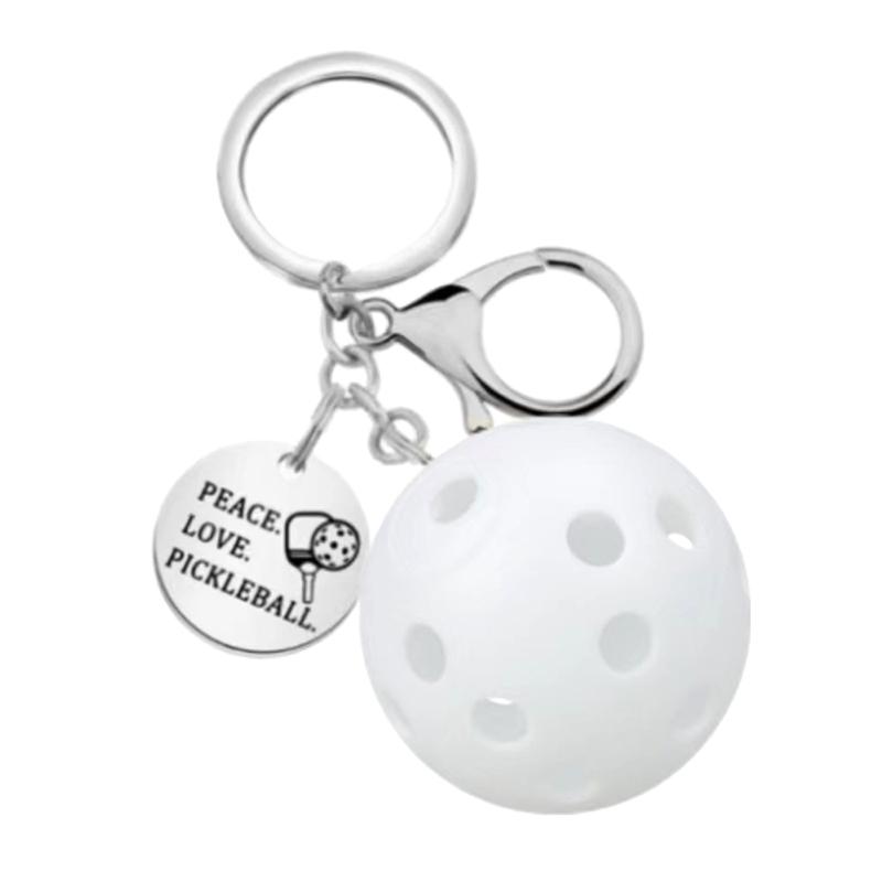 2024 Новый брелок для сумки пиклбол Держатель для ключей Брелок для ключей автомобиля Подвеска Брелок для пиклбола Для вечеринки Праздника Сумки Кошельки Подарки на день рождения