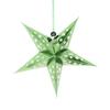 12 Inch Christmas Decoration Xmas Paper Star Holiday Star Hanging Ceiling Stars Pendant 3D Christmas Tree Lampshade 3D Paper Star Hanging Decoration