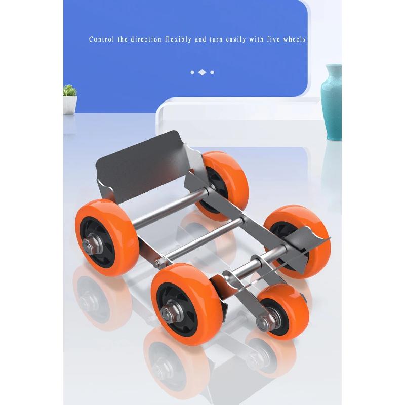 1500kg Capacity Vehicle Dolly Casters Heavy Duty Vehicle Skates Dolly Wheel Car Repair Slide Vehicle Car Moving Dolly